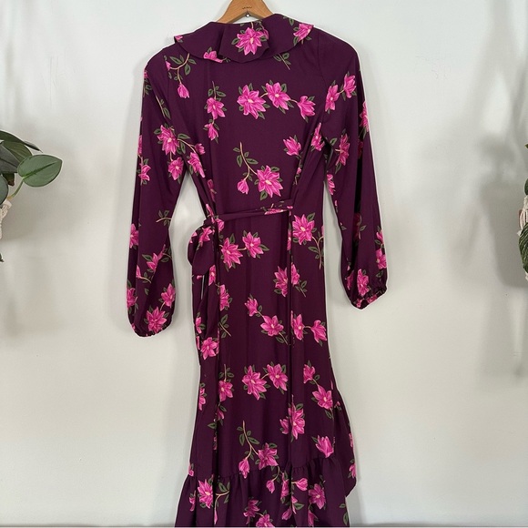 DRAPER JAMES Floral Wrap Dress - Picture 7 of 12